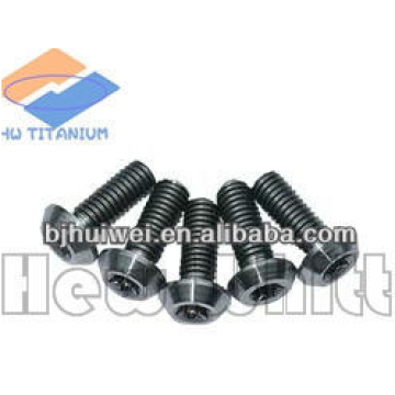 Gr5 titanium bicycle disc rotor bolt